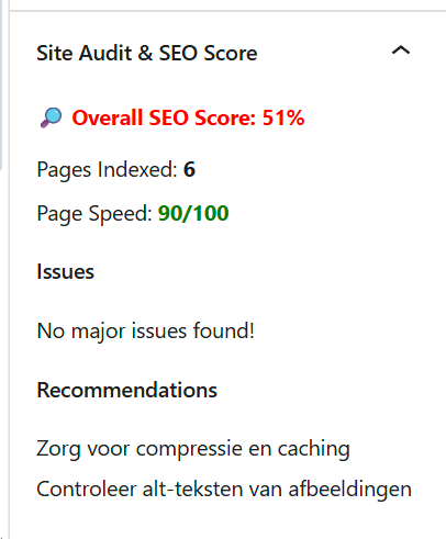 FajaedeSEO Interface Preview 2